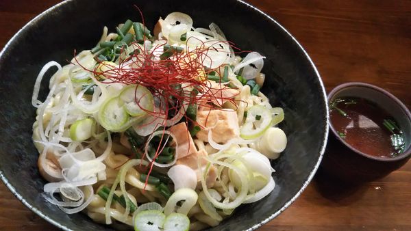 「あぶらそば＋大盛」@らーめん かねかつの写真