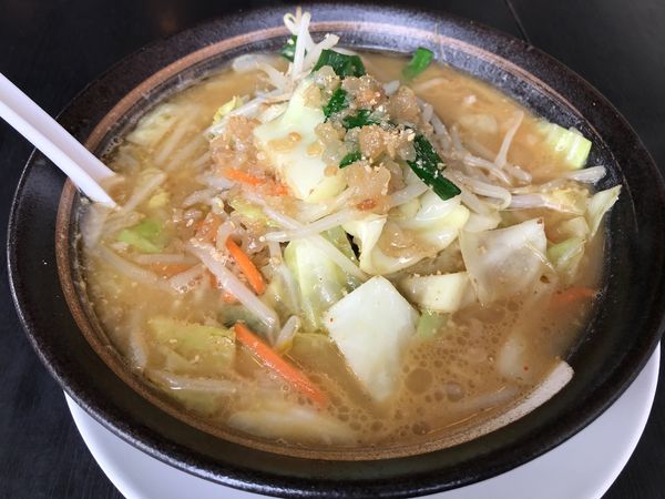 「味噌野菜たんめんこってり　740円」@幸楽苑 免許センター前店の写真