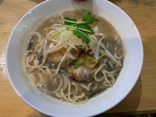 「濃厚煮干そば並盛」@煮干麺 月と鼈の写真