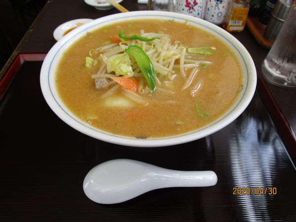 「味噌ラーメン 800円」@そば清の写真
