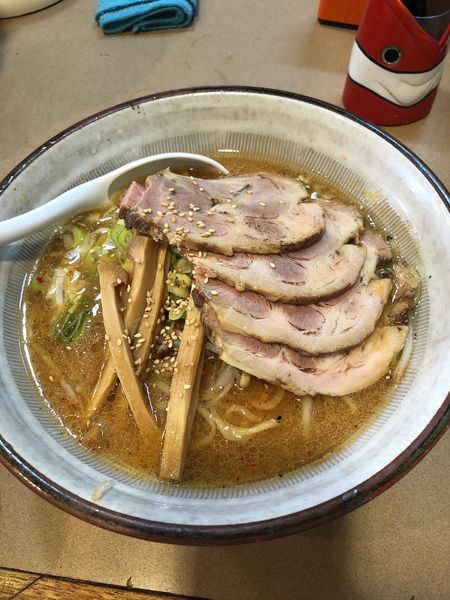 「味噌チャーシュー大盛り」@喜らくの写真