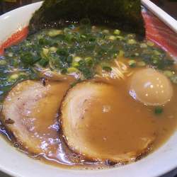 らーめん（ハリガネ）+替玉（バリカタ）