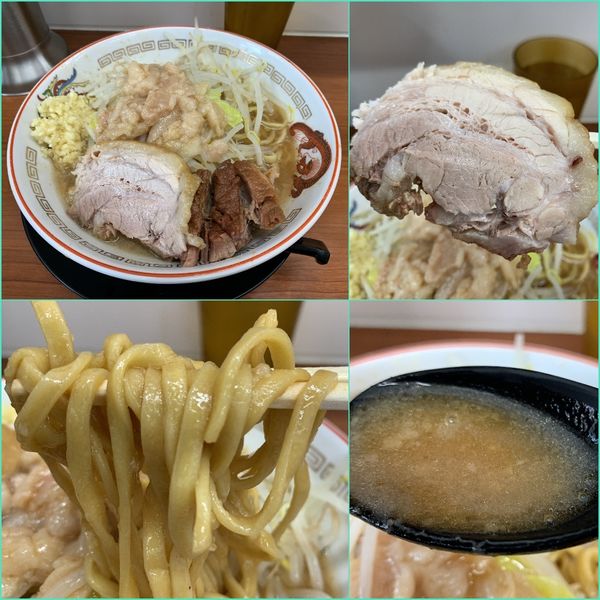 「小ラーメン¥780（麺硬め・ニンニク・アブラ）」@豚山 平塚店の写真