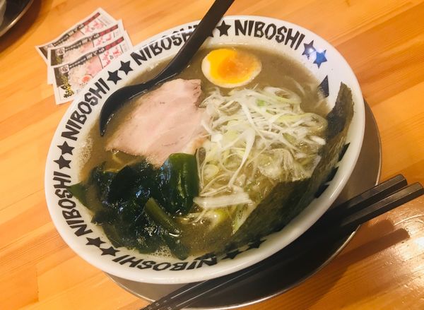「あばかん煮干ラーメン」@煮干しラーメン あばかん 本店の写真