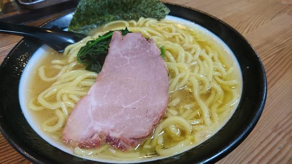 「ラーメン太麺、大盛」@百麺 世田谷店の写真