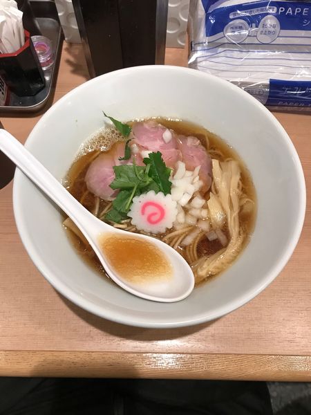 「煮干しそば」@中華そば たかばんの写真