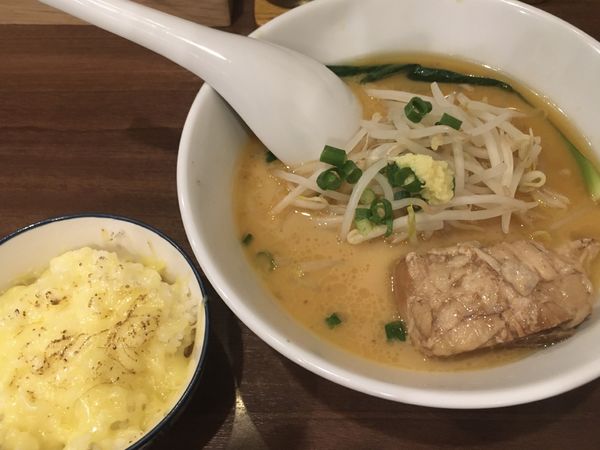 「こくまろ味噌（800円）＋チーズ飯（200円）」@極上 MISO BROWNの写真