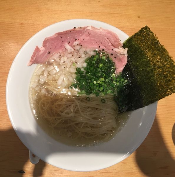 「淡麗　旨味中華そば　塩」@麺屋 まほろ芭の写真