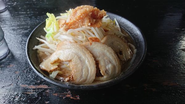 「どてちんちゃーしゅーめん1050円」@濃厚らーめんガツリの写真