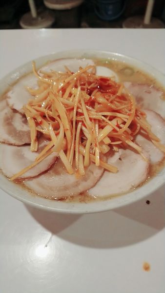 「ねぎみそラーメン（チャーシュートッピング）」@屋台ラーメン ななしの写真