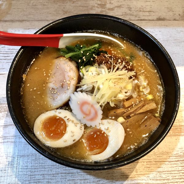 「【限定】生姜味噌らーめん ￥920」@麺屋 誉の写真