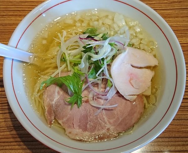 「冷塩煮干そば ￥780」@niboの写真