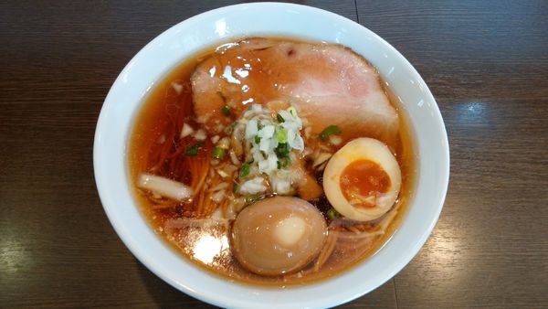 「醤油そば¥800+味玉¥100+限定和えそば２¥400-」@中華そばイデタの写真