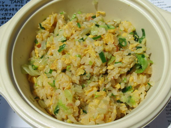 「【テイクアウト】梅肉レタス入りチャーハン（864円）」@中国料理 Sincerity  しんせらてぃの写真