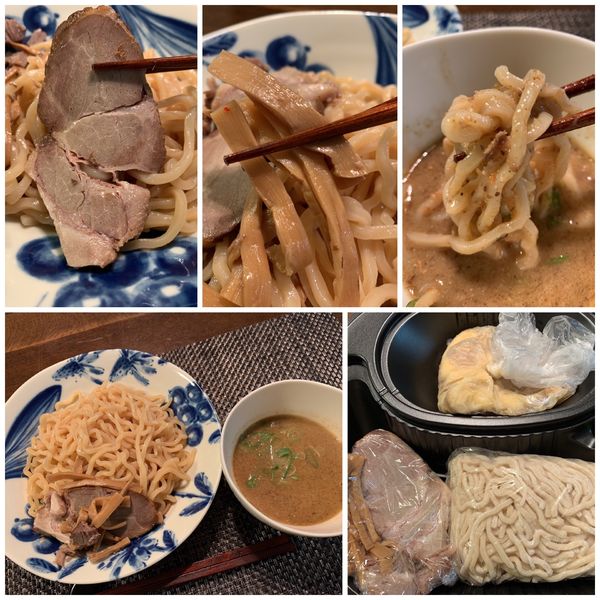 「濃厚みそつけ麺900円（ﾃｲｸｱｳﾄ）」@あさひ町内会の写真