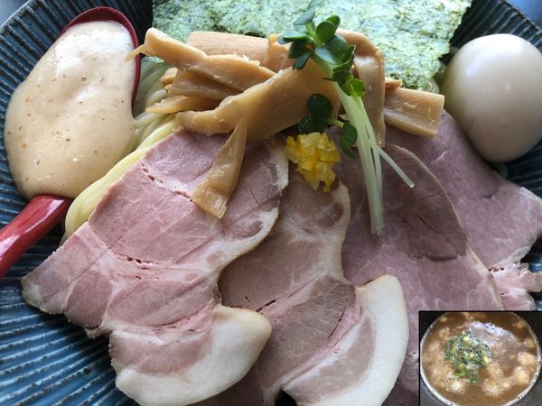 「特製梅と煮干つけ麺（中）」@麺屋 ちょこざいの写真