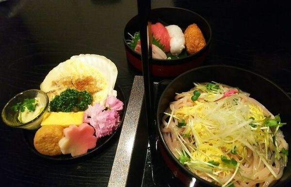 「手かご膳1390円」@竈煙 心月の写真