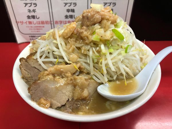 「ラーメン(大盛)」@ラーメン一心の写真