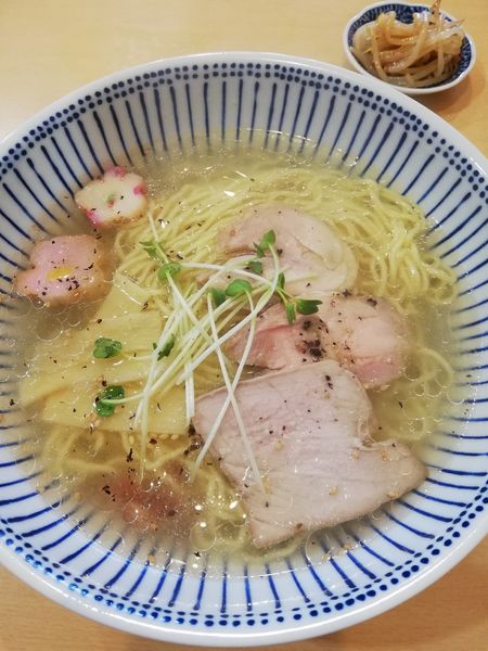 「梅塩そば」@すすり処  奥がわの写真