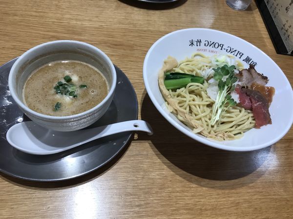「つけ麺　900円」@和風ピンポン竹末の写真