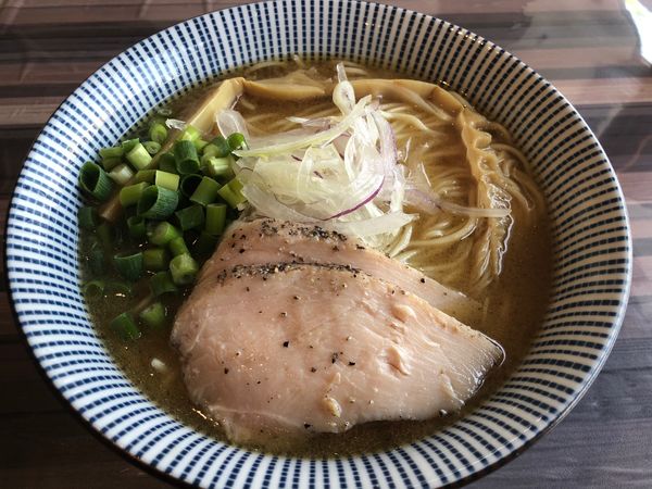 「本日の魚介そば（濃厚和節）880円」@旬菜麺屋 雅流の写真
