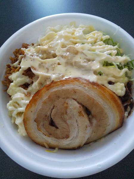 「【限定】まぜそば820円(テイクアウト)」@拉麺 梅太郎の写真