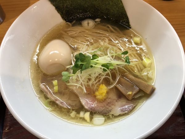 「味玉塩そば　￥９２０」@麺屋 希楽夢の写真