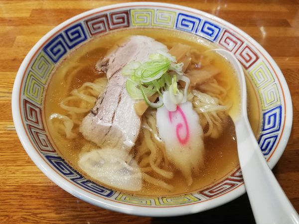 「醤油ラーメン」@青竹打ちラーメン・手のし餃子 ラーメンカンの写真