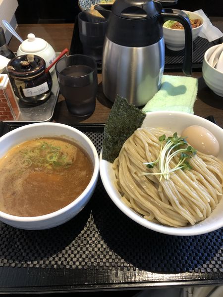 「つけ麺（大盛）味玉」@ブラウンの写真