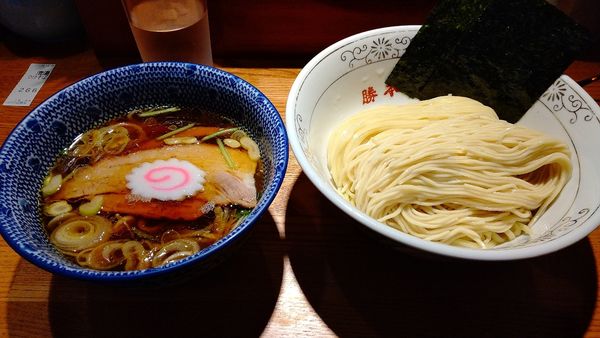 「清湯つけそば」@つけそば 神田勝本の写真