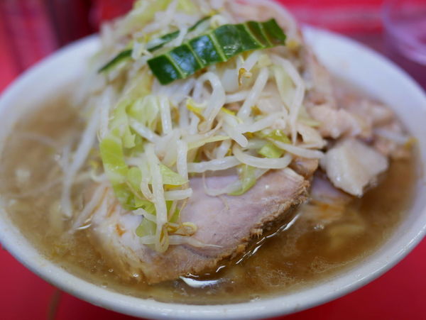 「小 辛目＋脂」@ラーメン二郎 三田本店の写真