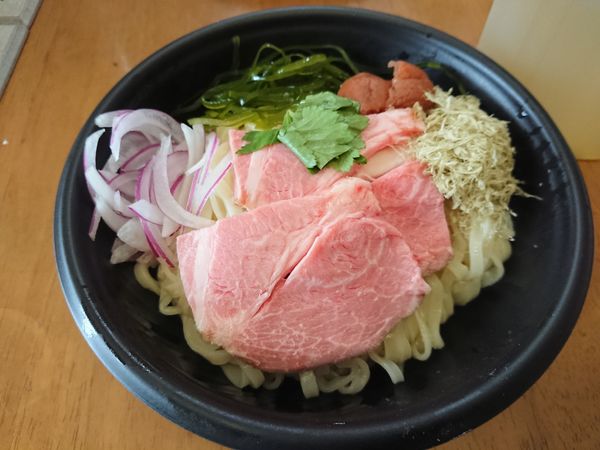 「【テイクアウト】梅と昆布の冷し塩そば900円」@麺やまつ本の写真