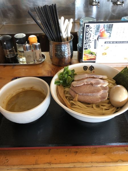 「特製つけめん（特盛り）」@中華そば 田家 本店の写真
