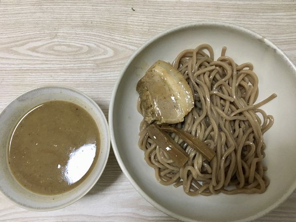 「豚骨魚介つけ麺」@つけ麺 弥七の写真