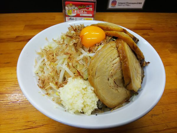 「MAZEそば肉増し」@麺屋 ガテン なんば心斎橋 総本店の写真