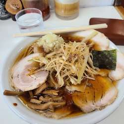 ネギバラチャーシュー大盛り