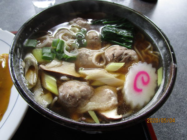 「鴨南ばん蕎麦 700円」@信州の写真