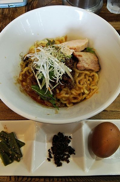 「汁なし坦々麺 880円」@麺屋 一八の写真