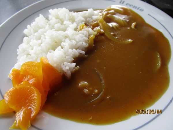 「半カレーライス 360円」@信州の写真