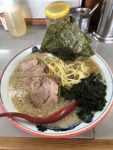 「ネギチャーシューメン（中盛）脂多め」@ラーメンショップ 122号騎西店の写真