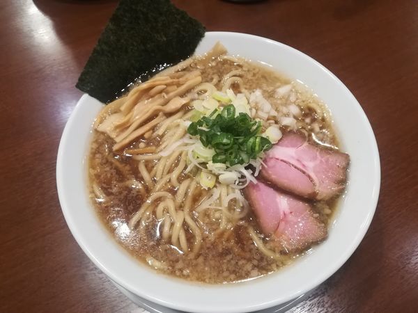 「煮干しそば　大盛」@R+の写真