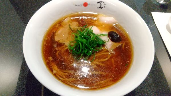 「醤油Soba　1200円」@Japanese Soba Noodles 蔦の写真