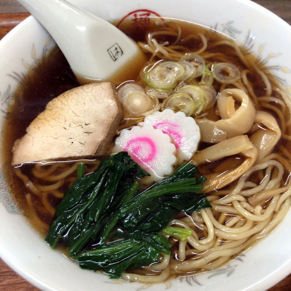 「半カレー　ラーメン　850円」@堀越軒の写真