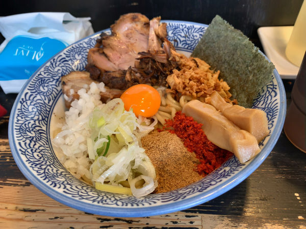 「まぜそば並」@狼煙 〜NOROSHI〜の写真