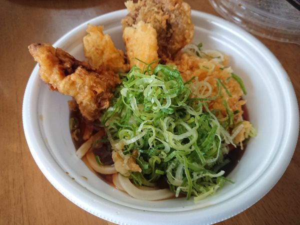 「【テイクアウト】ぶっかけ(並)300円＋天ぷら各種」@丸亀製麺 新座店の写真