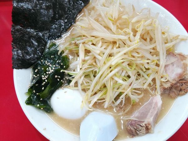 「味噌かいざんラーメン＋ネギW＋玉子」@ラーメン かいざん 新小岩店の写真