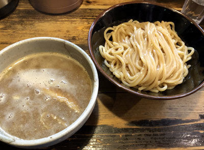 「京介魚介つけめん　並盛（800円）」@つけめん屋 赤羽京介の写真