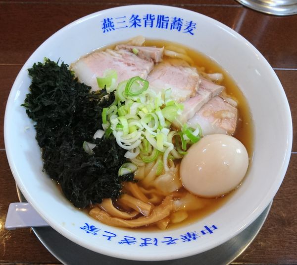 「特製淡麗中華そば」@燕三条中華そば ぎと家 武里本店の写真