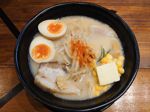 「得・濃厚味噌らーめん」@味噌麺処 マメビシオの写真