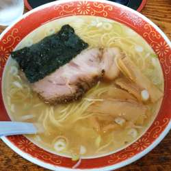 塩ラーメン(麺固め)¥750-